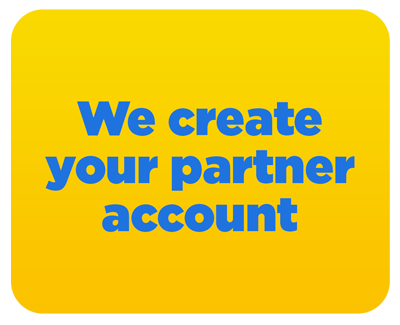 we create your partner account